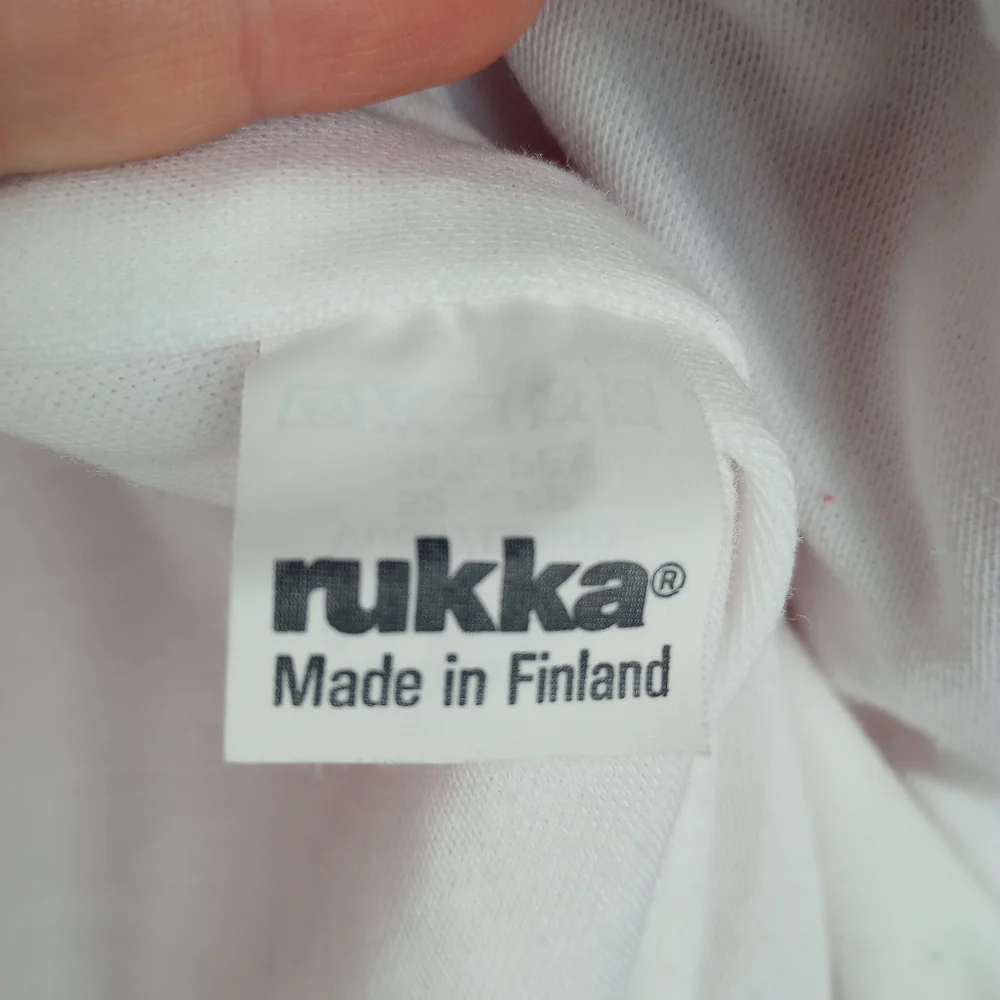 Vintage 80's 90's Colorful Windbreaker Jacket Rukka Made In Finland Size 36(M) - Picture 7 of 12